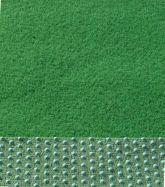 Rasenteppich Kunstrasen mit Noppen 200 cm Breite Farbe hell-grau